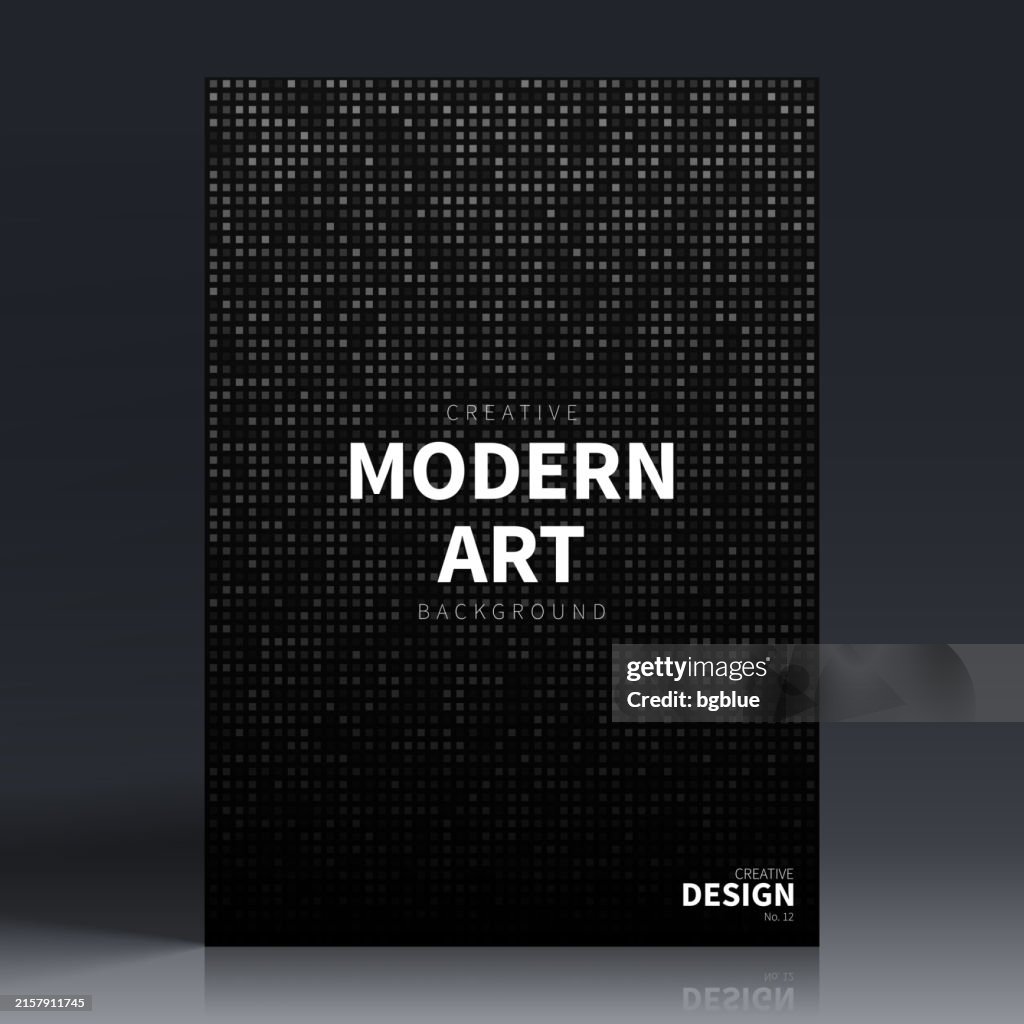Brochure template layout, Gray cover design, business annual report, flyer, magazine