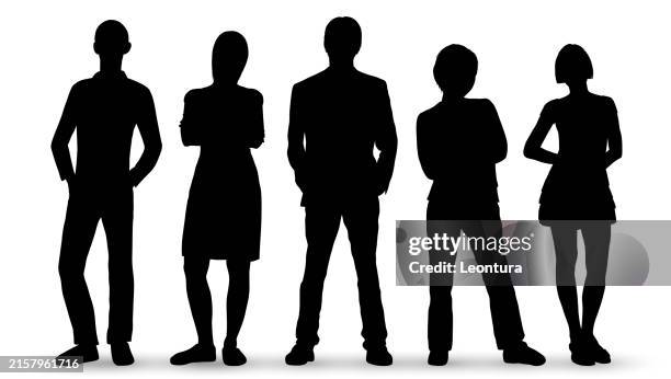 illustrations, cliparts, dessins animés et icônes de silhouettes de personnes - ombre