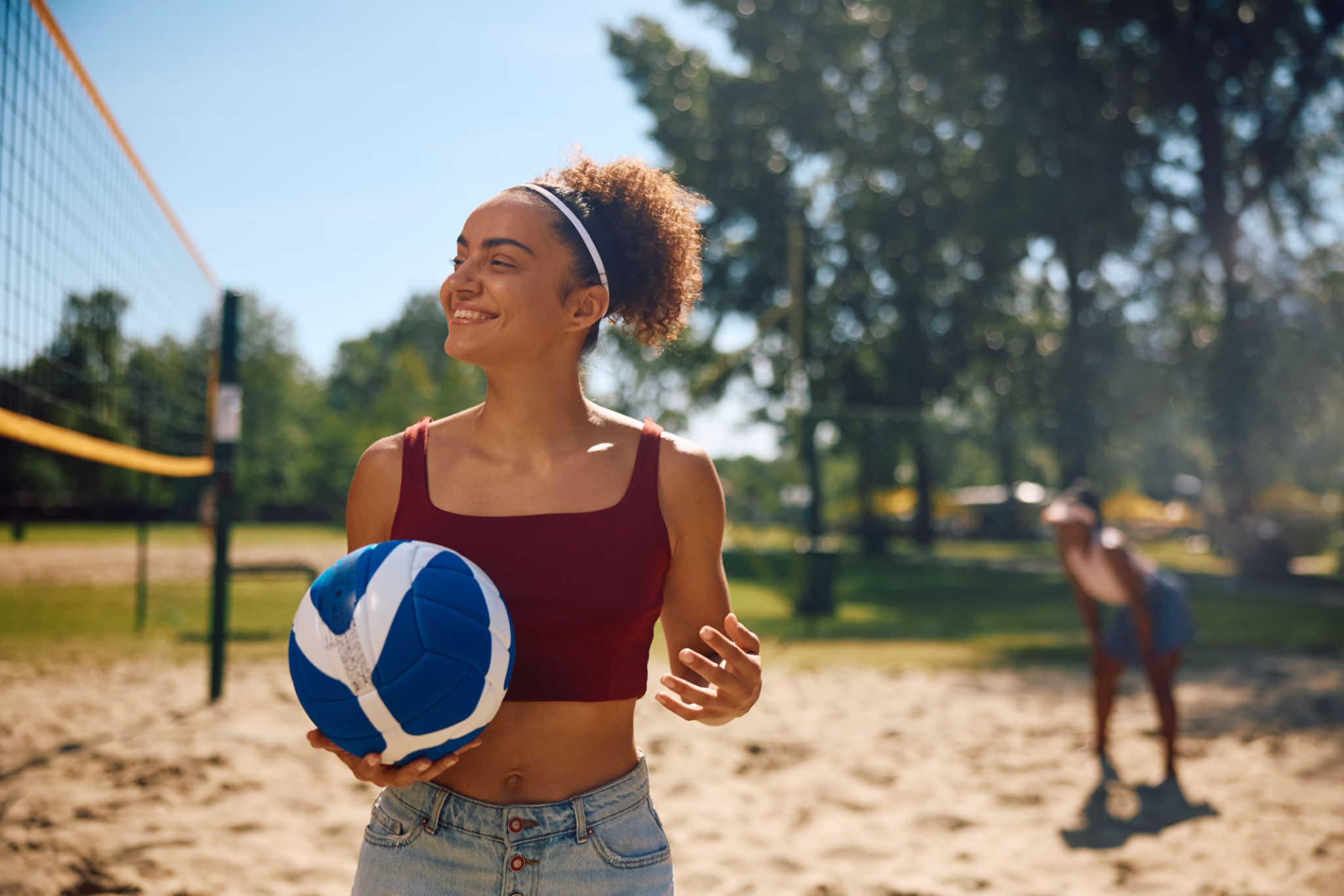 beach volleyball