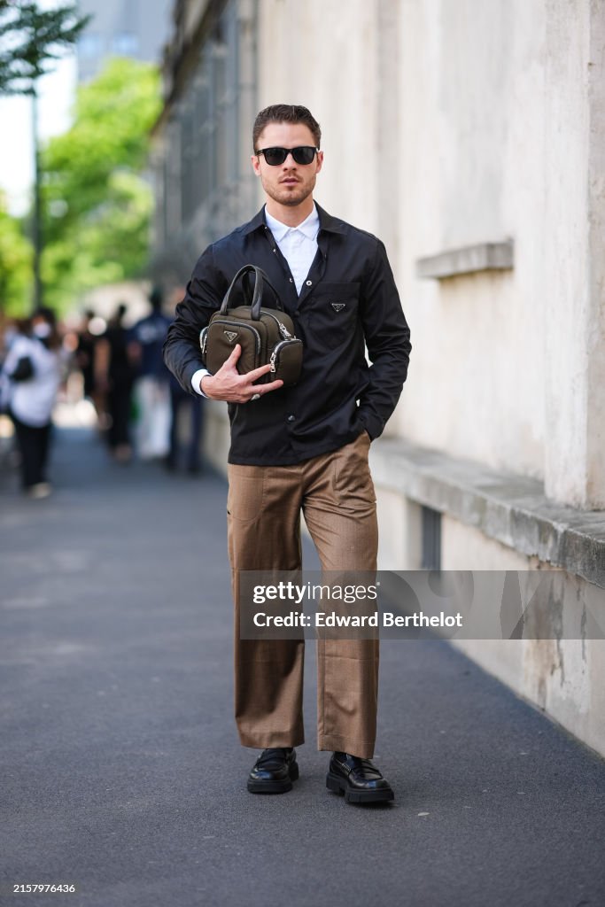 Street Style - Day 3 - Milan Fashion Week - Menswear Spring/Summer 2025