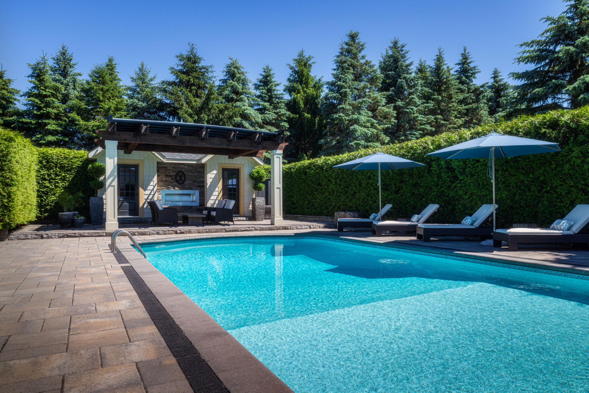 luxury swimming pool