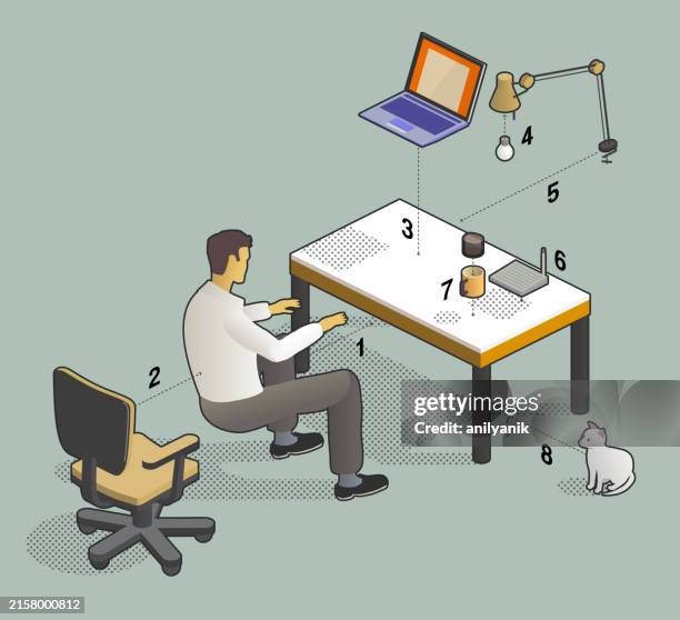 ilustraciones, imágenes clip art, dibujos animados e iconos de stock de instrucciones de trabajo - manual