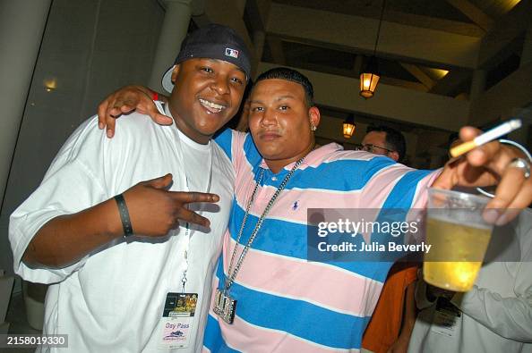 Cuban Linmk Rapper Rappers Jadakiss of D-Block and Cuban Link attend the Mixshow Power ...
