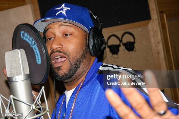 Bunin Rapper Rapper Bun B of UGK at Vision Sound Studios in Jacksonville, Florida ...