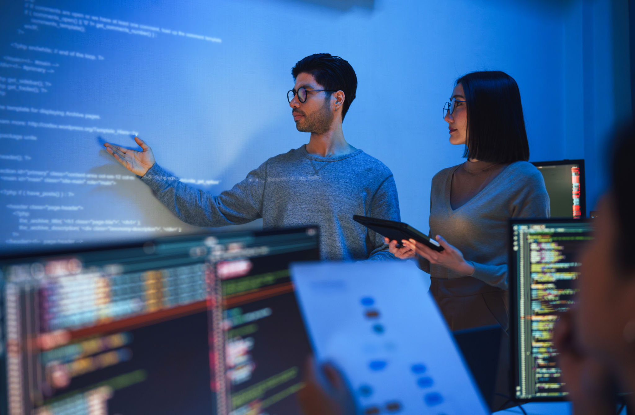 coding session
