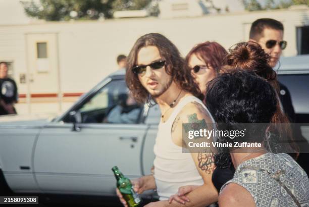 Singer Dave Gahan attends the 1993 MTV Video Music Awards, US, 2nd September 1993.