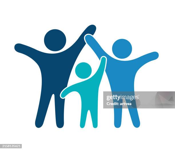 family design element - software developer meeting stock illustrations
