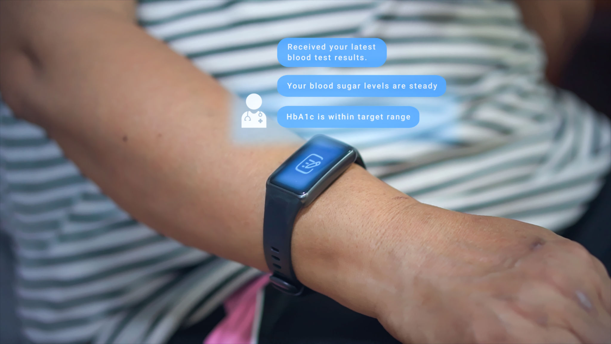 smartwatch glucose monitor