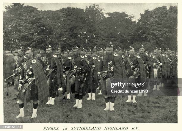 Highlander Rifles Regiment 131 Scottish Highland Infantry Regiment Stock Photos, High-Res Pictures ...