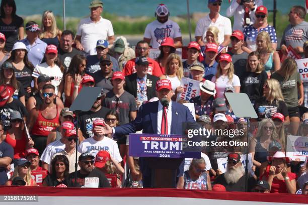 Trump Racine Wi Rally 1,263 Racine Wisconsin Stock Photos, High-Res Pictures, and Images ...