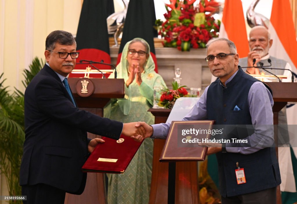 Prime Minister Narendra Modi Holds Extensive Talks With Bangladeshi Counterpart Sheikh Hasina In Delhi
