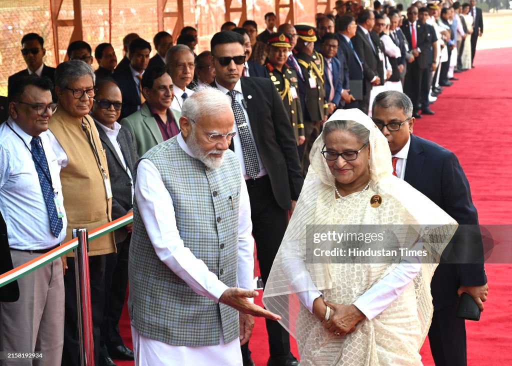 Prime Minister Narendra Modi Holds Extensive Talks With Bangladeshi Counterpart Sheikh Hasina In Delhi