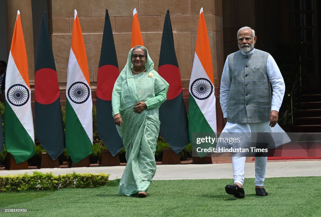 Prime Minister Narendra Modi Holds Extensive Talks With Bangladeshi Counterpart Sheikh Hasina In Delhi