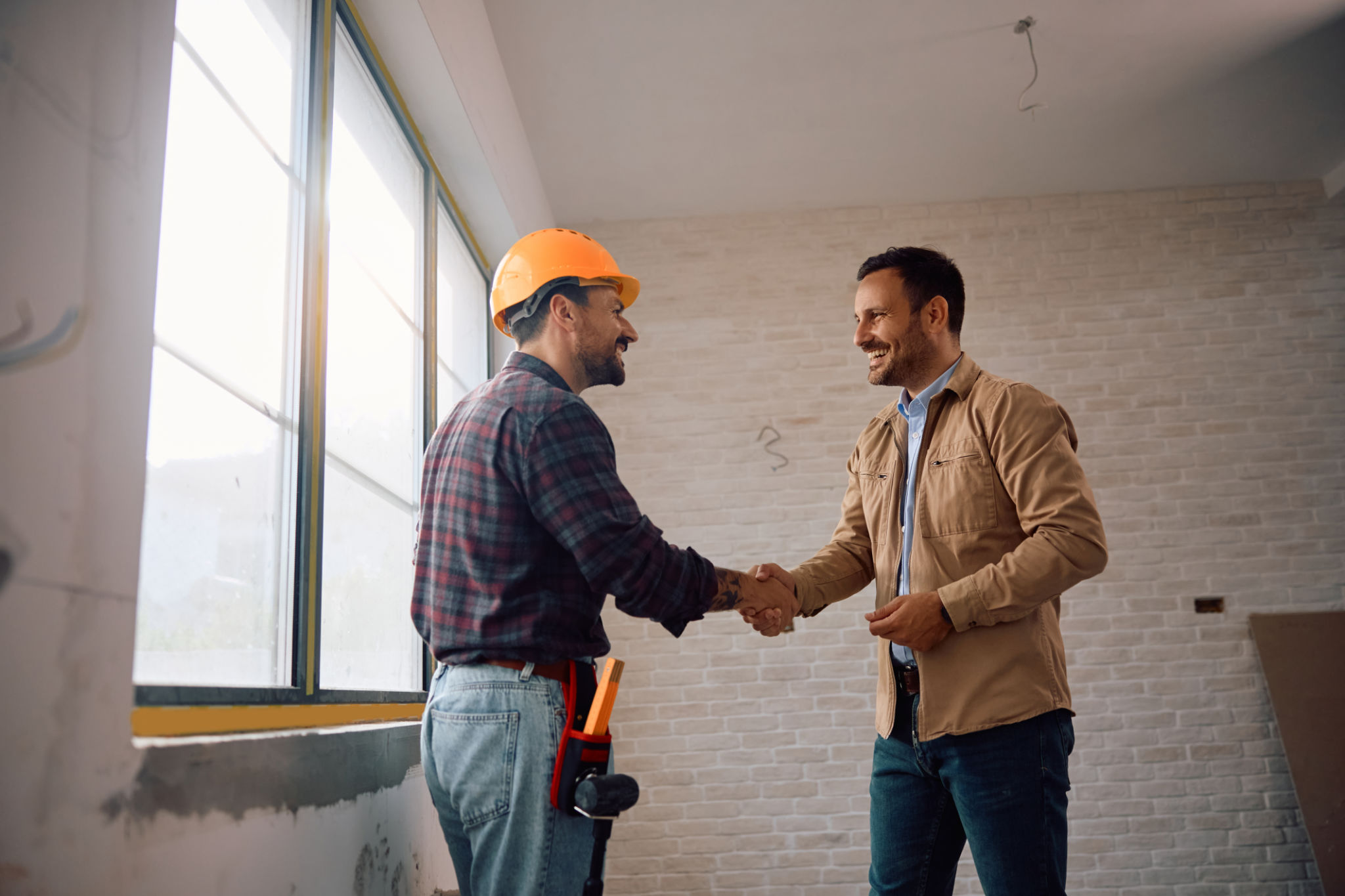 happy clients construction