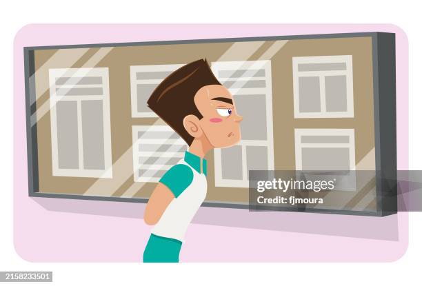 quadro de aviso para alunos consultarem suas notas - high school test stock illustrations
