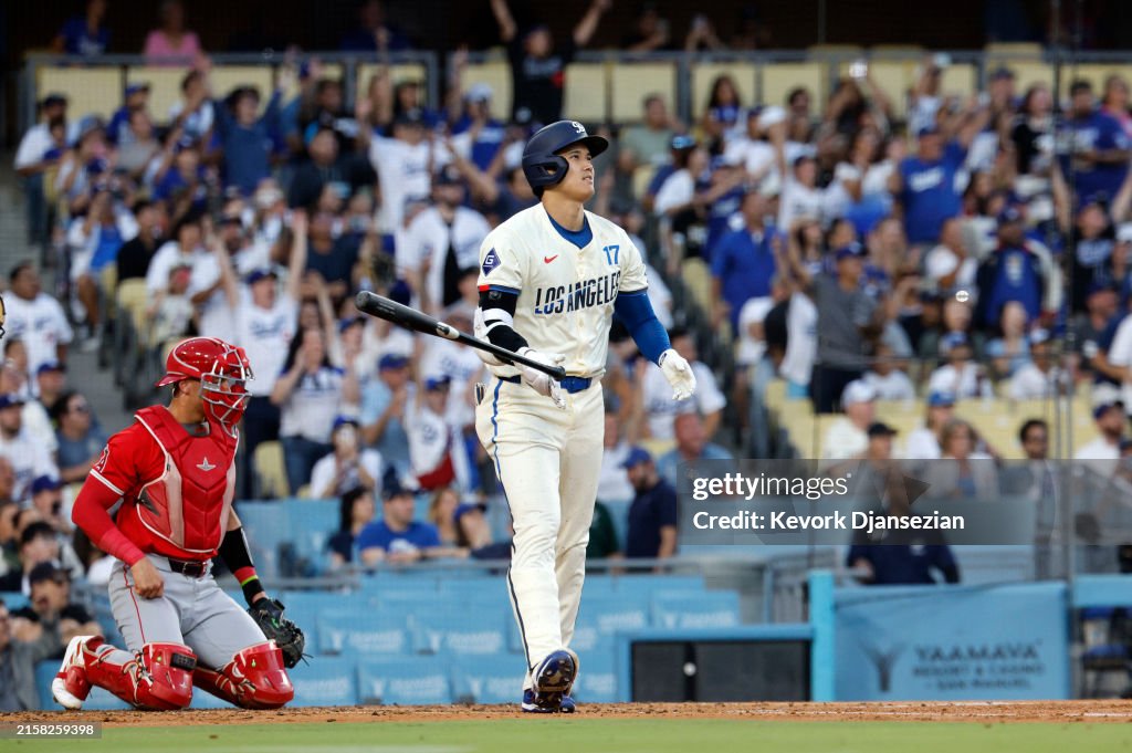 Los Angeles Angels v Los Angeles Dodgers