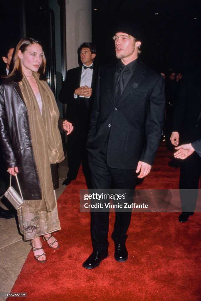 Brad Pitt And Claire Forlani, 1998