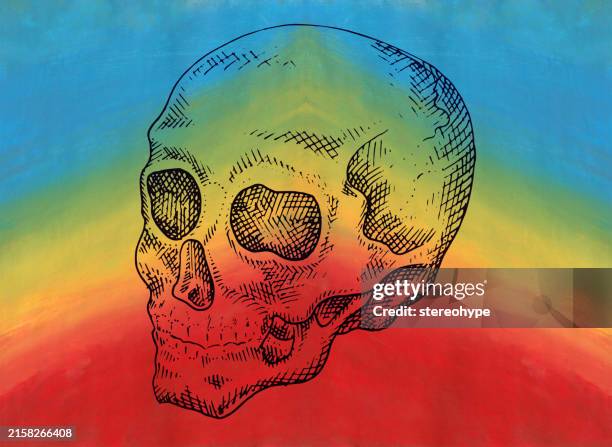 mind peak - volcano science stock illustrations