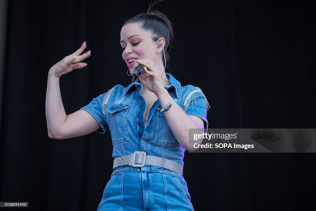 Tina Ann Barratt, English actress and singer with BRIT