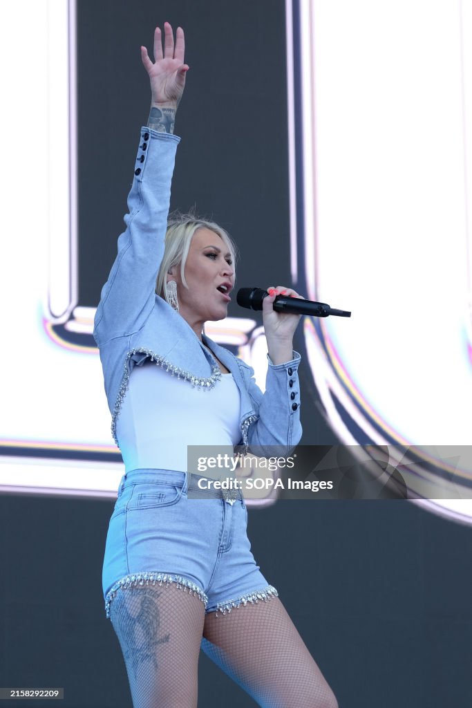 English singer songwriter and actor Joanne "Jo" Valda O'