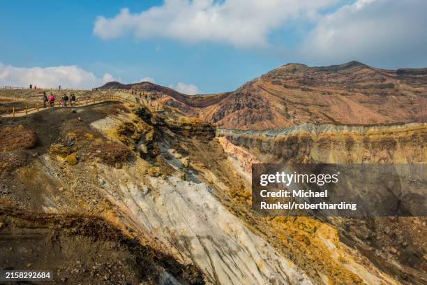 Volcano Rim Active 168 Mt Naka Stock Photos, High-Res Pictures, and Images - Getty Images