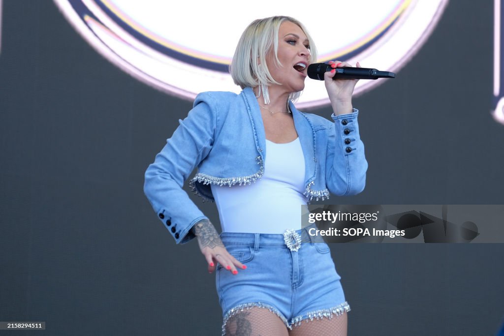 English singer songwriter and actor Joanne "Jo" Valda O'