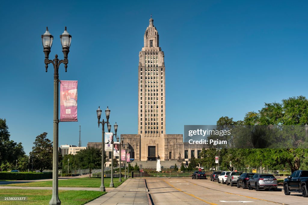 Baton Rouge, edificio del Capitolio del Estado de Luisiana