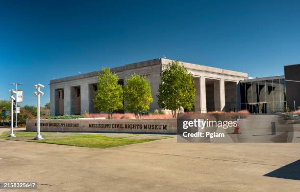 jackson mississippi civil rights museum - museum plaque stock pictures, royalty-free photos & images