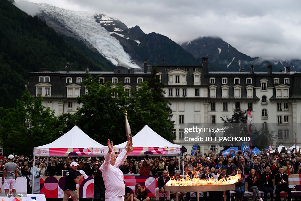 Calmat Former French Olympic Ice Skating Champion Alain Calmat and French ...