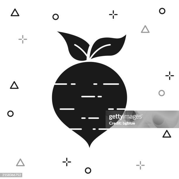 beetroot. icon on white background - beetroot stock illustrations