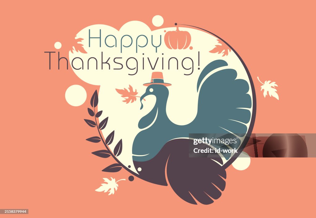 Thanksgiving turkey symbol