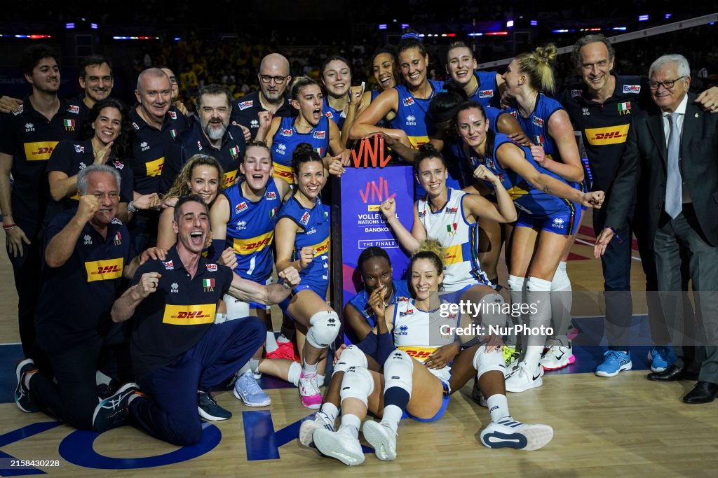 FIVB Volleyball Women's Nations League In Bangkok.