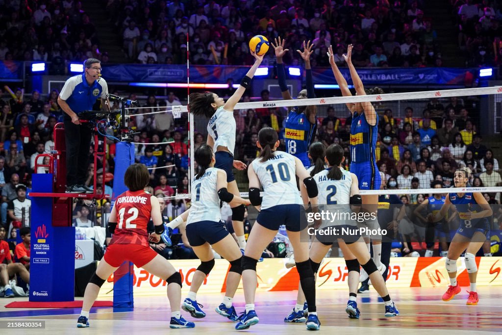 FIVB Volleyball Women's Nations League In Bangkok.