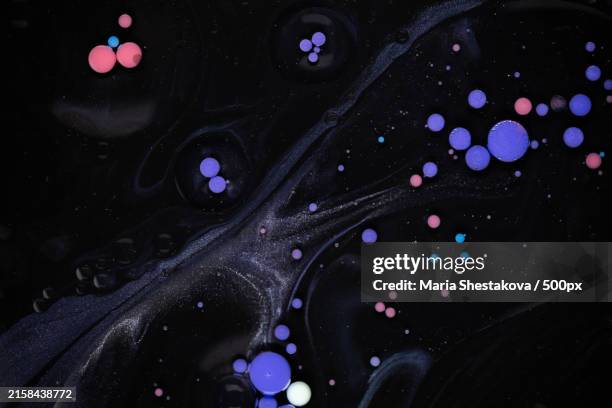 close-up of bubbles in water - neutrophil stock pictures, royalty-free photos & images