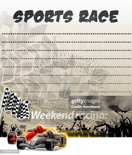 Weekday Racing Image Template 5,196 Race Track Sketch Vector High Res Illustrations - Getty Images