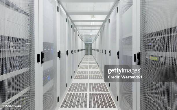 server room at data center - stromkasten stock-fotos und bilder