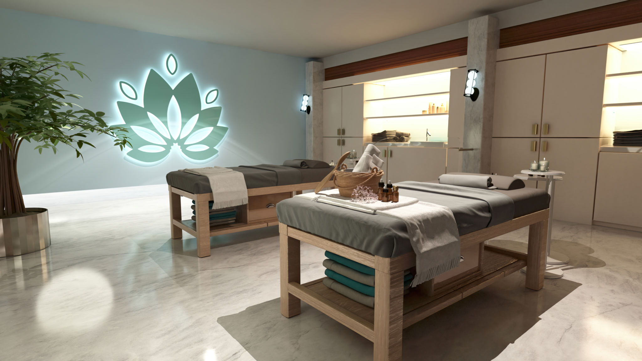 calm therapy room