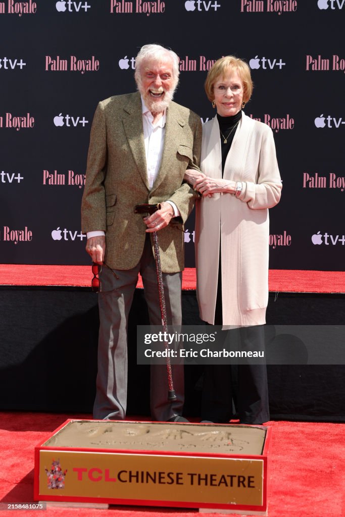 Carol Burnett's Hand And Footprint Ceremony