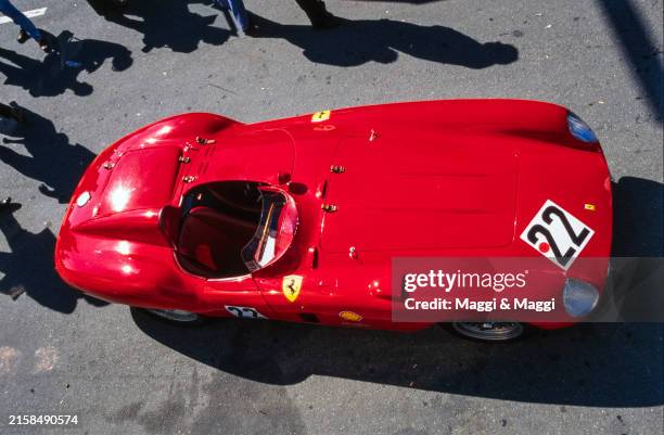 Ferrari 121 Le Mans, 1955 during the Automotive 1996 on January 01, 1996.