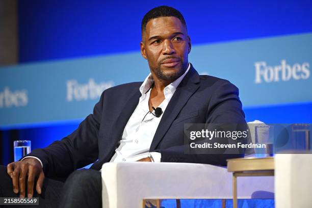 Michael Strahan American TV personality at Cipriani Wall Street on June 20, 2024 in New York City.