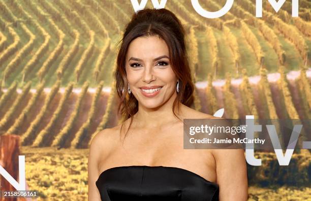 Eva Longoria attends Apple TV+'s "Land Of Women" World Premiere at The Whitby Hotel on June 20, 2024 in New York City.