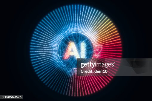 Ai connected to binary code Ai connected to binary code