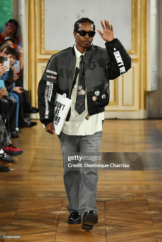 A$AP Rocky X American Sabotage by AWGE: Runway - Paris Fashion Week - Menswear Spring/Summer 2025