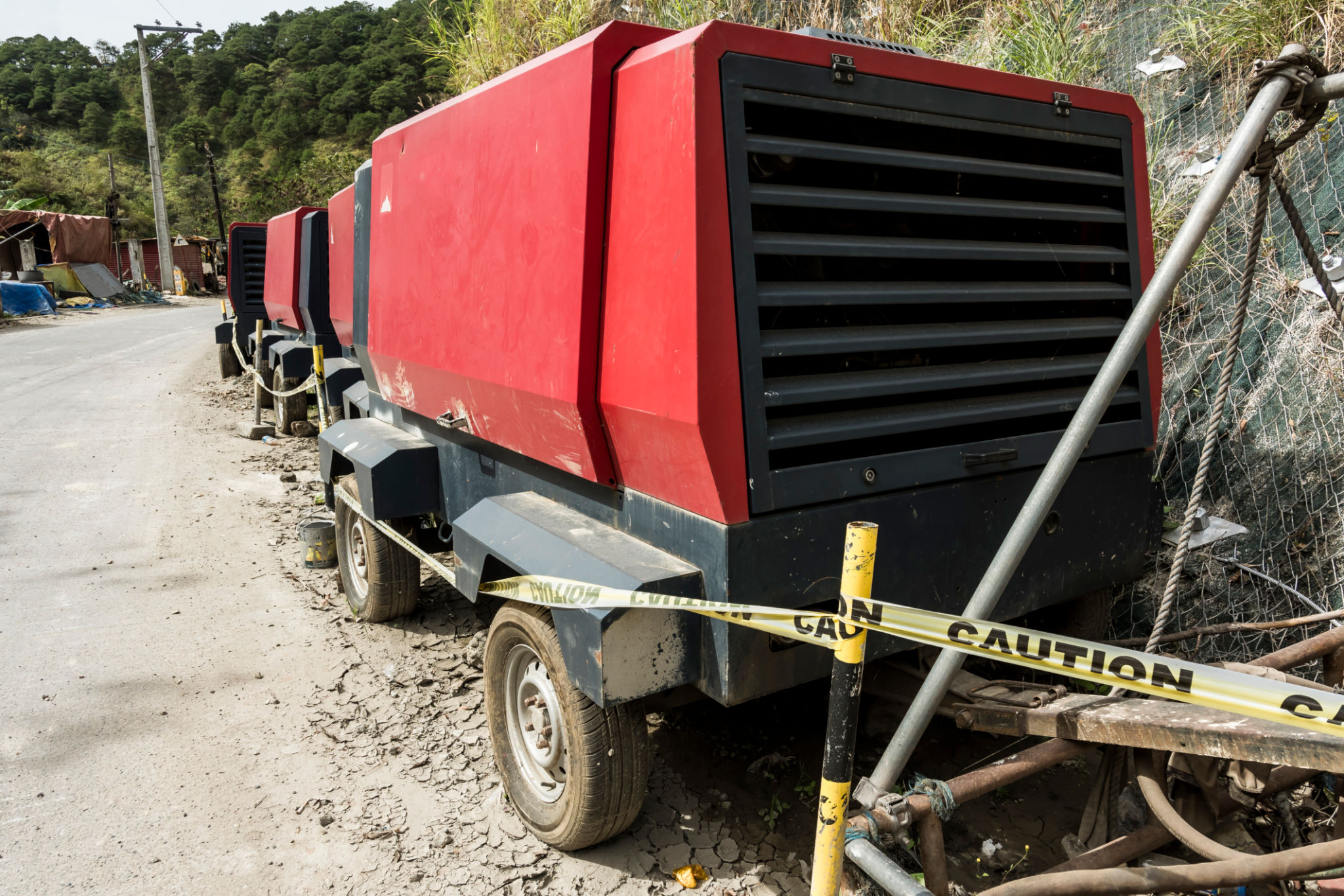 temporary power equipment