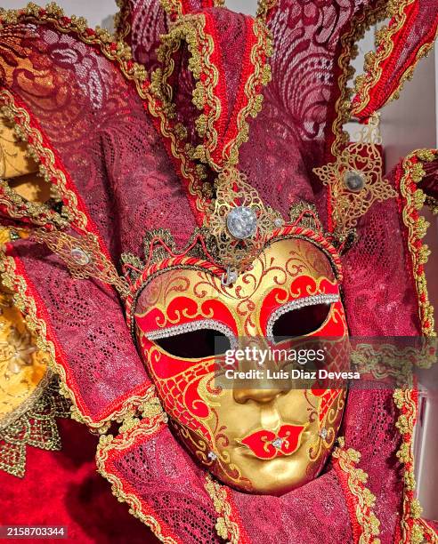 venetian mask. - roman face mask stock pictures, royalty-free photos & images