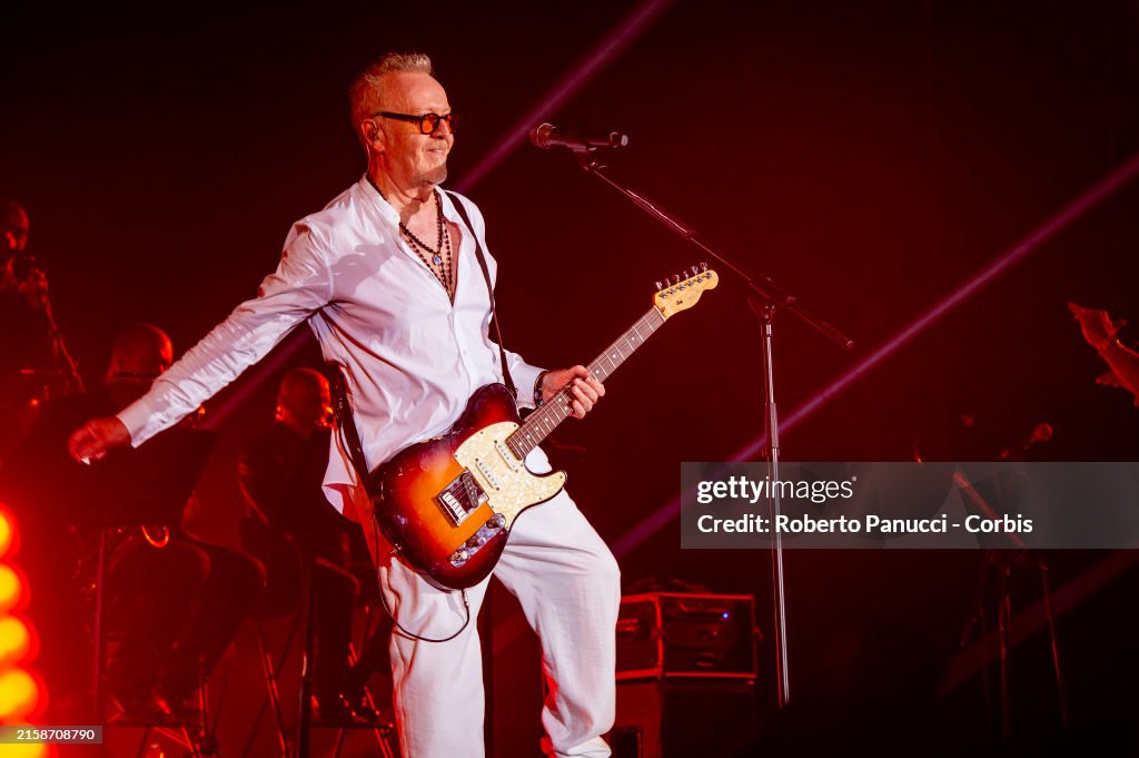 Robert Tozzi Italian Singer Umberto Tozzi performs at Terme di Caracalla on June ...