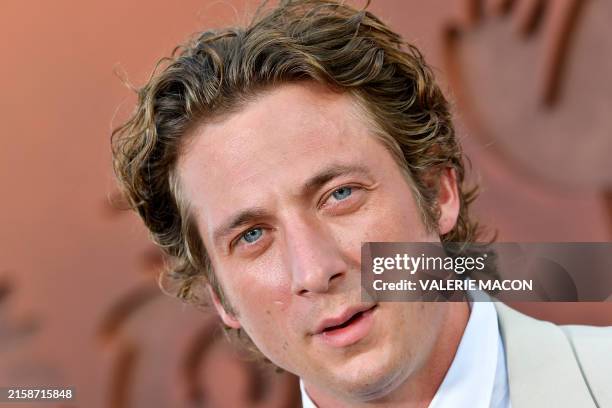 Actor Jeremy Allen White attends the premiere for season three of FX's "The Bear" at the El Capitan Theatre in Hollywood, California, June 25, 2024.