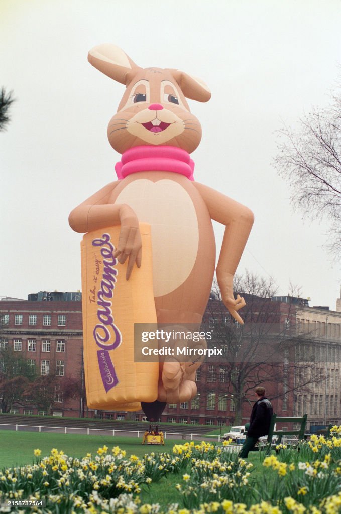 Cadburys Caramel Bunny Hot Air Balloon