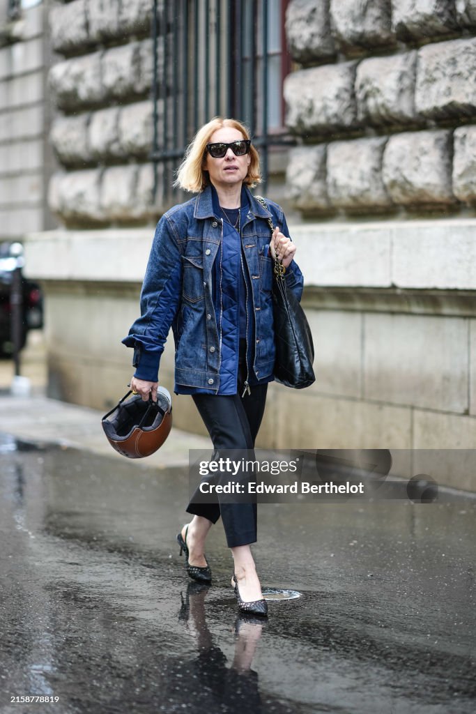Street Style - Paris Fashion Week - Menswear Spring/Summer 2025 - Day Five