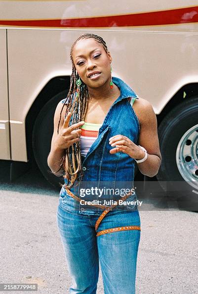 Shauna Rapper Rapper Shawnna on the set of the